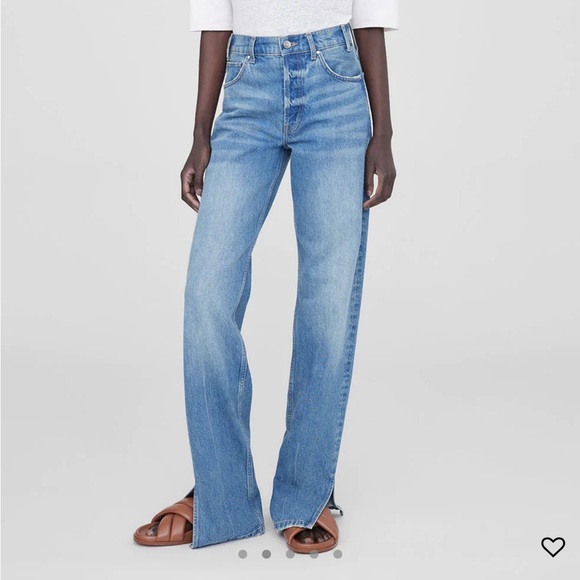 Anine Bing Lizzie Slide Sandal Cognac Brown Tan 38 - Picture 5 of 10